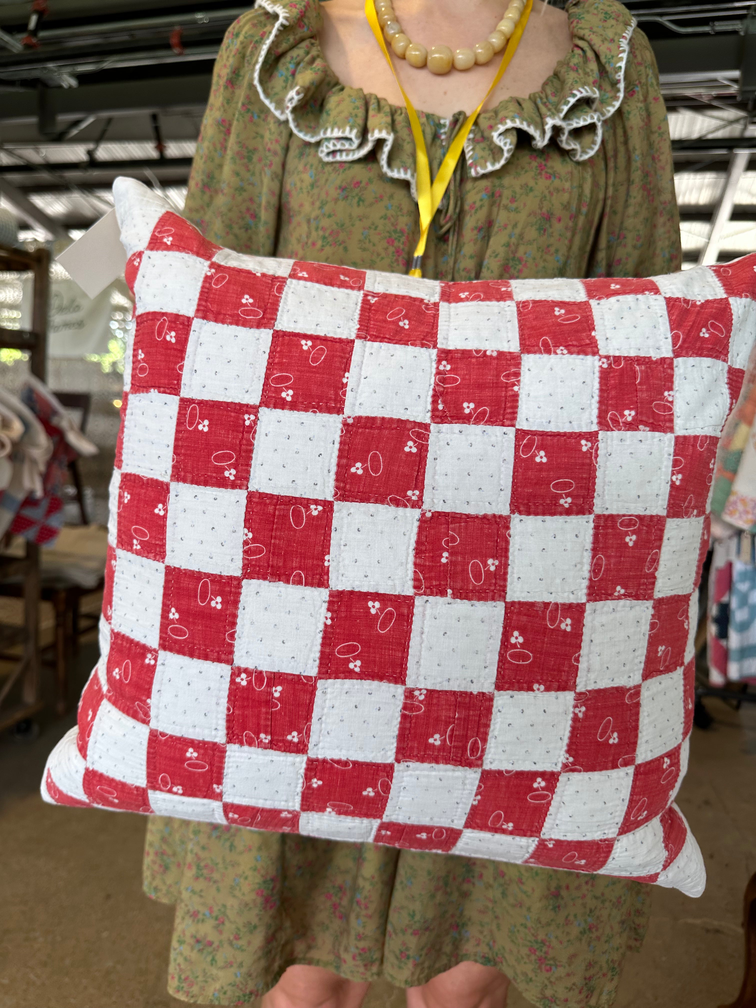 Americana Patchwork Pillow (04)